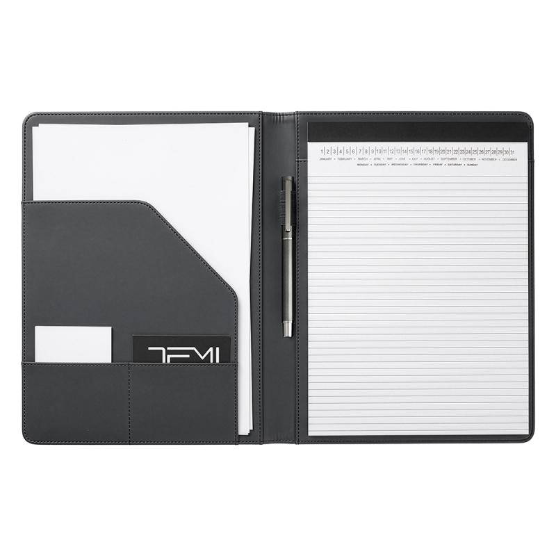 Portadocumentos A4 de poliester. Organizador interior con bolsillo para documentos