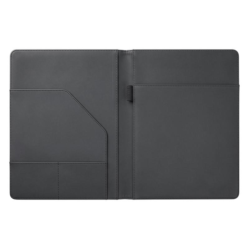 Portadocumentos A4 de poliester. Organizador interior con bolsillo para documentos
