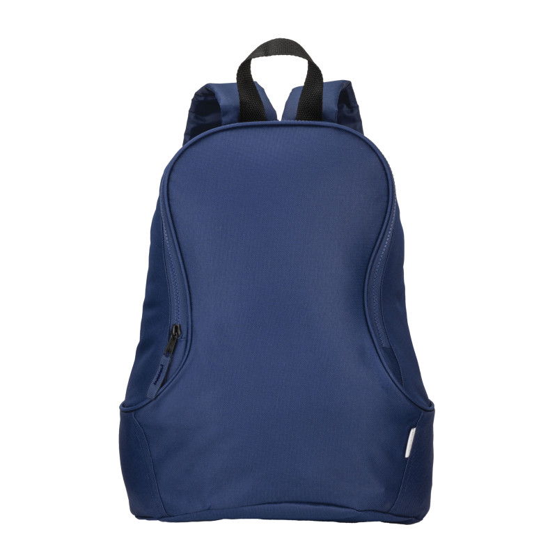 Mochila de poliéster reciclado R-PET con correas ajustables y acolchadas