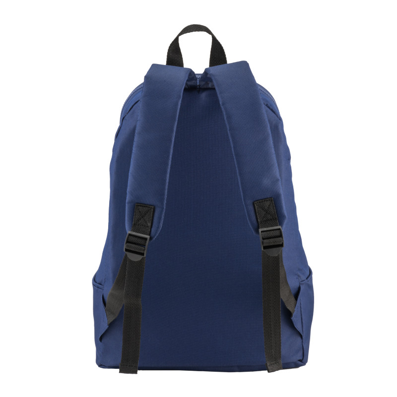 Mochila de poliéster reciclado R-PET con correas ajustables y acolchadas