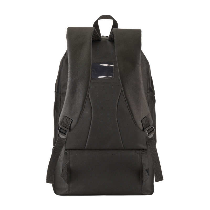 Mochila deportiva de poliéster 600D, compartimento acolchado para calzado.