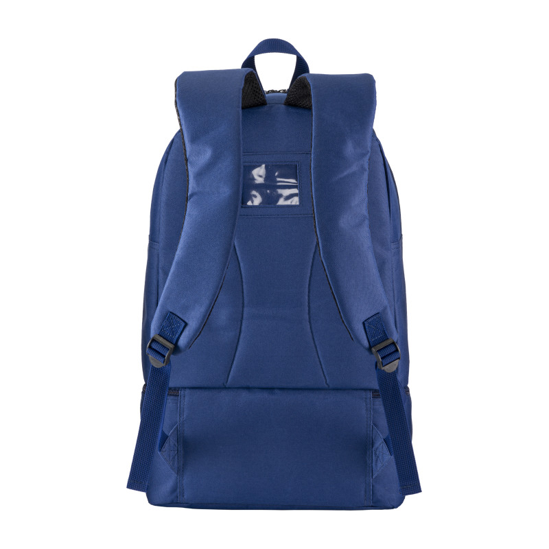 Mochila deportiva de poliéster 600D, compartimento acolchado para calzado.