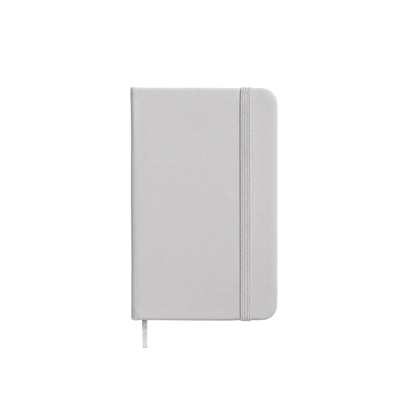 Cuaderno con tapa de PU reciclado y hojas rayadas (80 páginas)