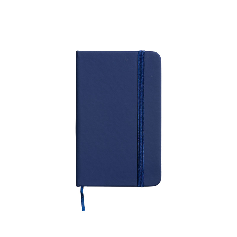 Cuaderno con tapa de PU reciclado y hojas rayadas (80 páginas)