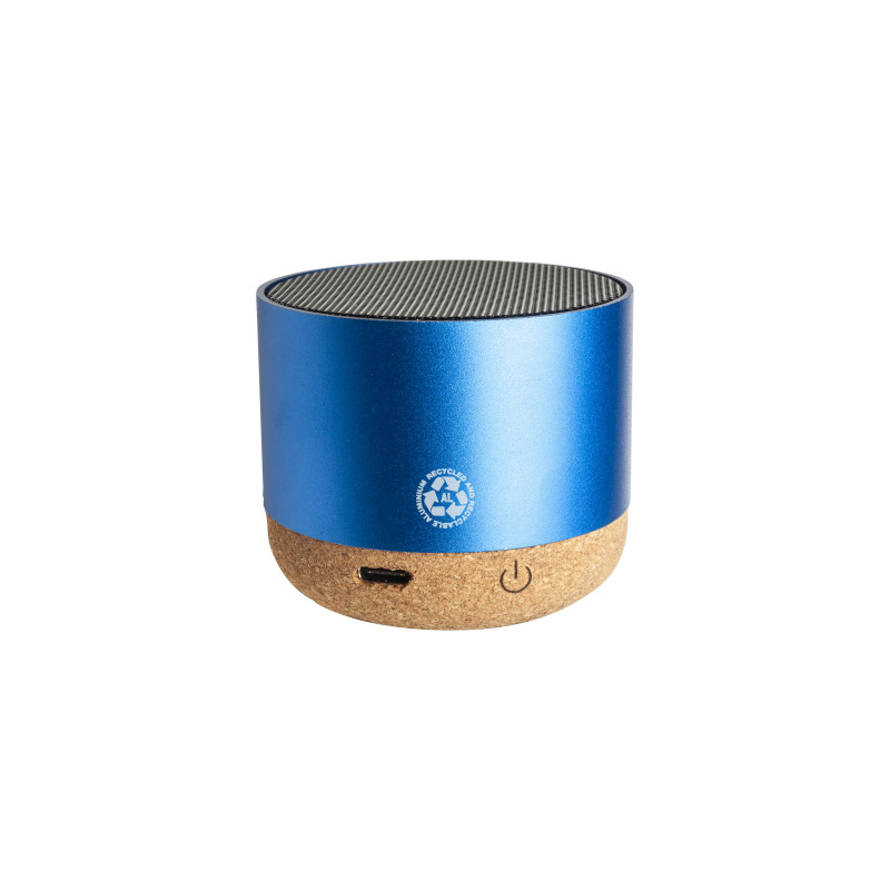 Mini altavoz Bluetooth con base de corcho