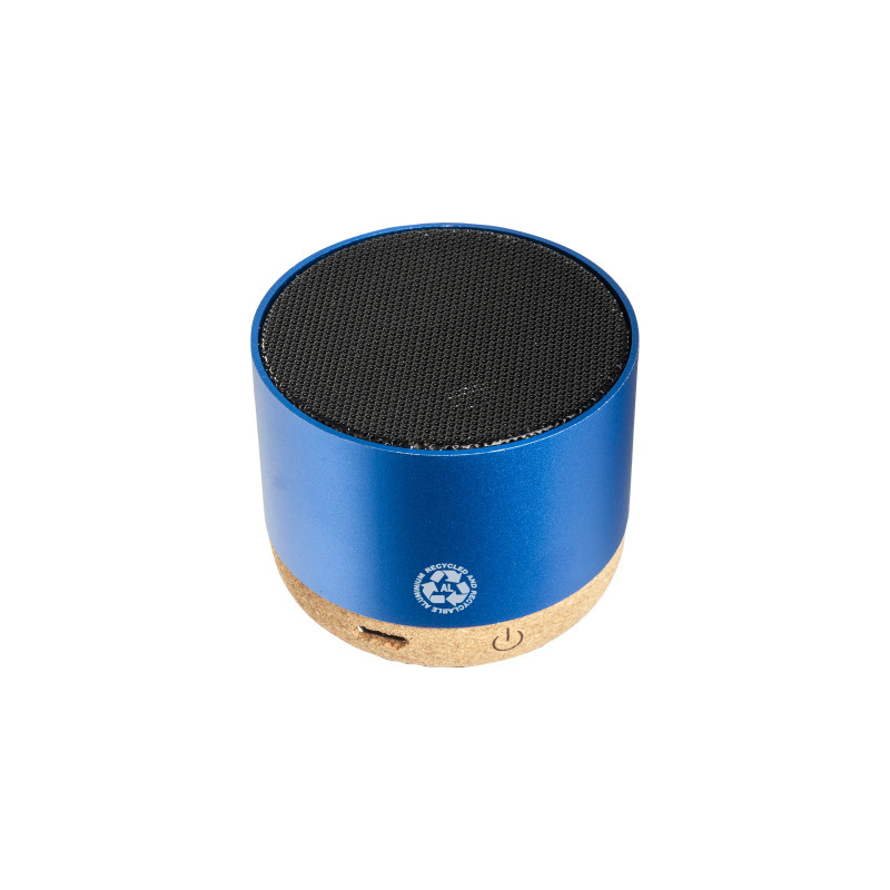 Mini altavoz Bluetooth con base de corcho