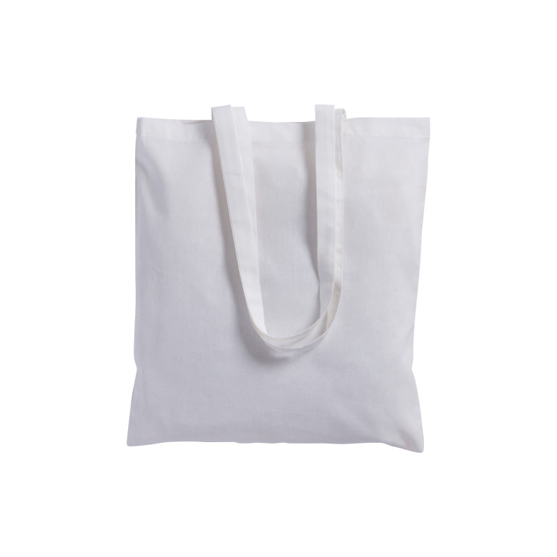 Bolsa de algodón/poliéster reciclado 180 g/m2, asas largas